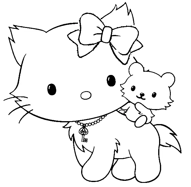 Desenhos de Charmmy Kitty Para Colorir 11