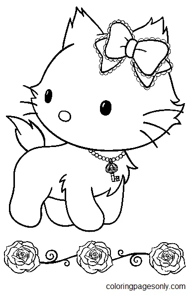 Desenhos de Charmmy Kitty Para Colorir 12