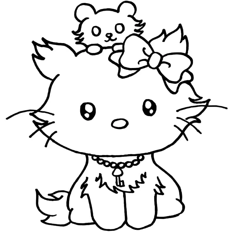 Desenhos de Charmmy Kitty Para Colorir 14