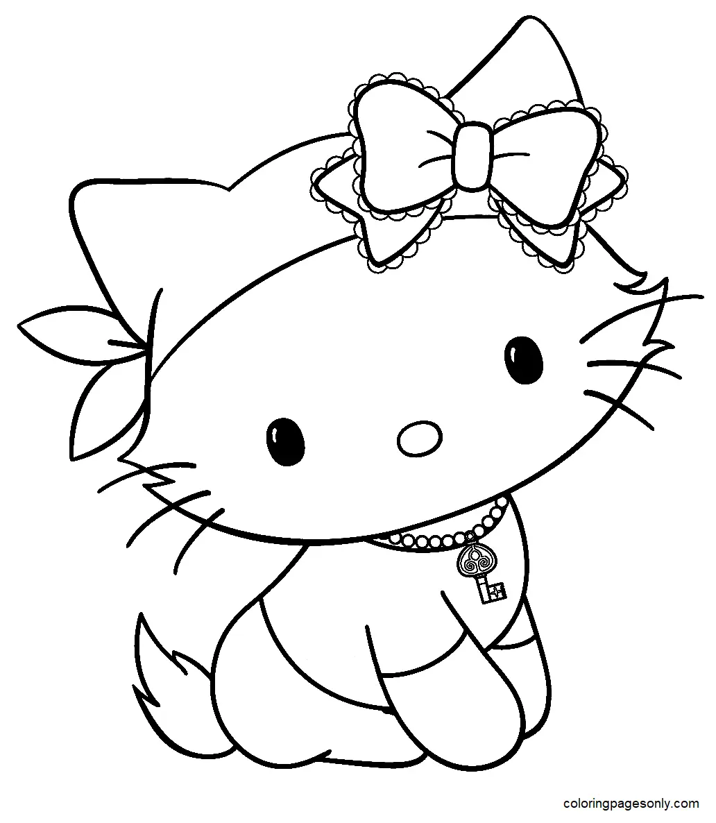 Desenhos de Charmmy Kitty Para Colorir 15