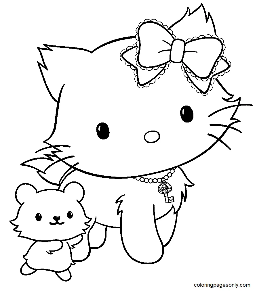 Desenhos de Charmmy Kitty Para Colorir 17