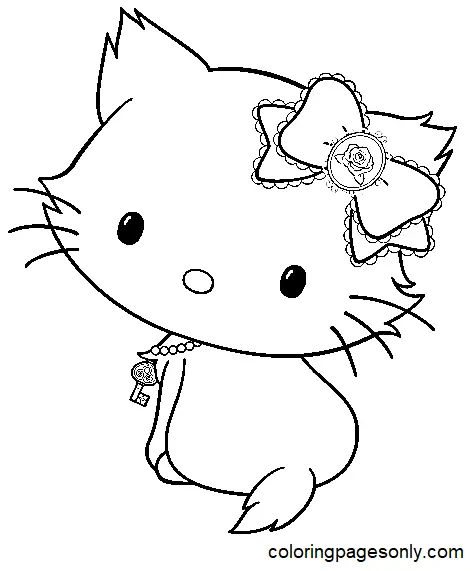 Desenhos de Charmmy Kitty Para Colorir 18