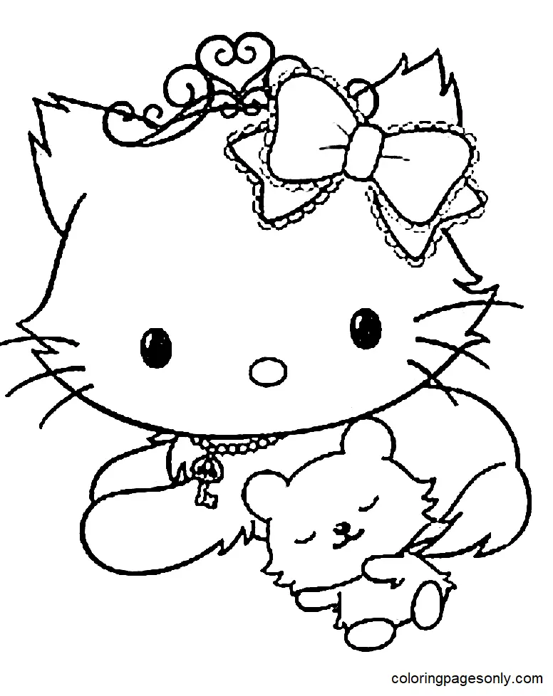 Desenhos de Charmmy Kitty Para Colorir 19