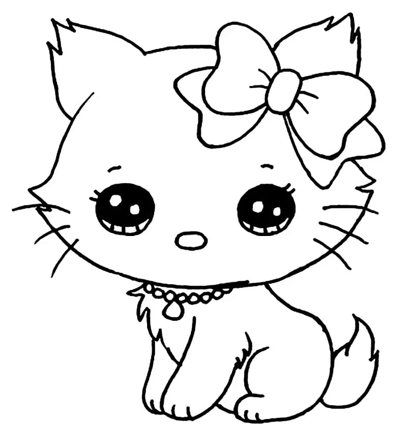 Desenhos de Charmmy Kitty Para Colorir 2