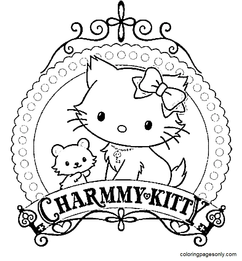 Desenhos de Charmmy Kitty Para Colorir 20