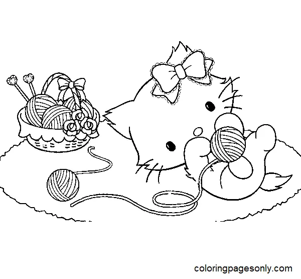 Desenhos de Charmmy Kitty Para Colorir 23