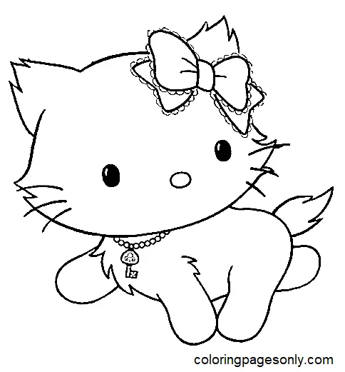 Desenhos de Charmmy Kitty Para Colorir 24