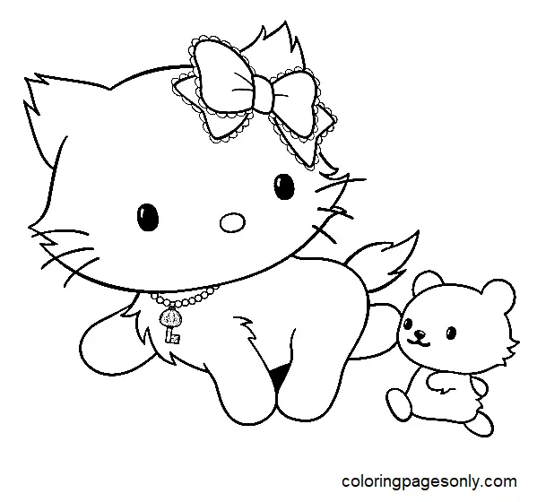 Desenhos de Charmmy Kitty Para Colorir 29