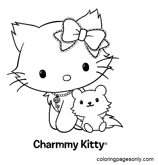 Desenhos de Charmmy Kitty Para Colorir 30