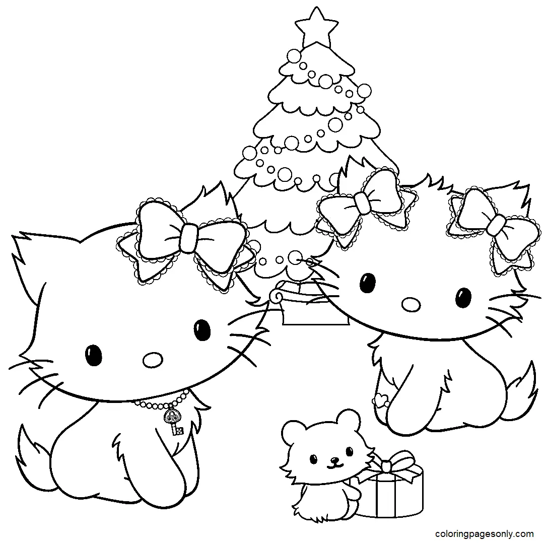 Desenhos de Charmmy Kitty Para Colorir 4