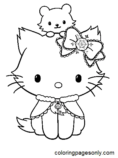 Desenhos de Charmmy Kitty Para Colorir 5