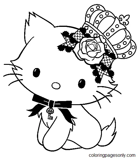 Desenhos de Charmmy Kitty Para Colorir 9