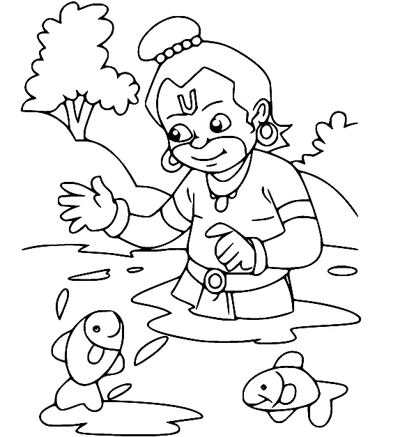 Desenhos de Chhota Bheem Para Colorir 18