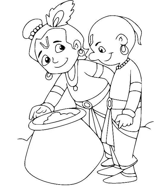 Desenhos de Chhota Bheem Para Colorir 25