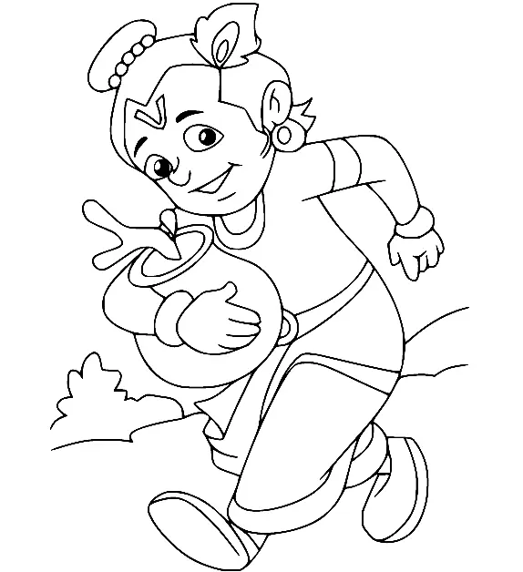 Desenhos de Chhota Bheem Para Colorir 28