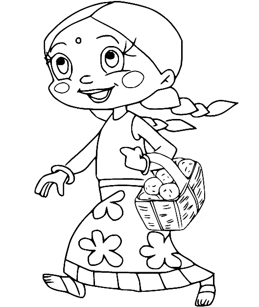 Desenhos de Chhota Bheem Para Colorir 29