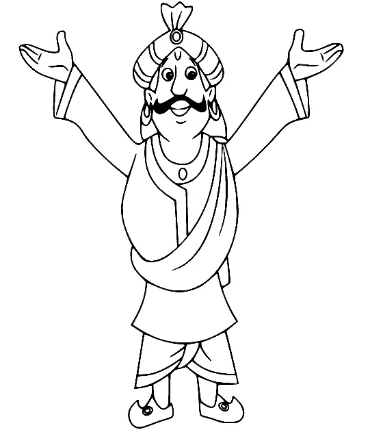 Desenhos de Chhota Bheem Para Colorir 40