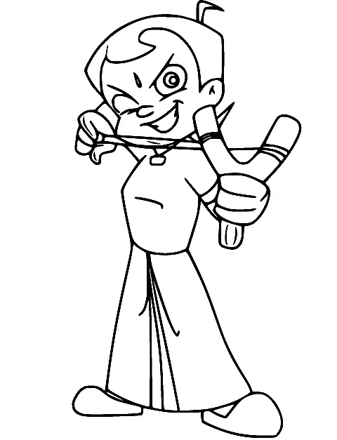 Desenhos de Chhota Bheem Para Colorir 46