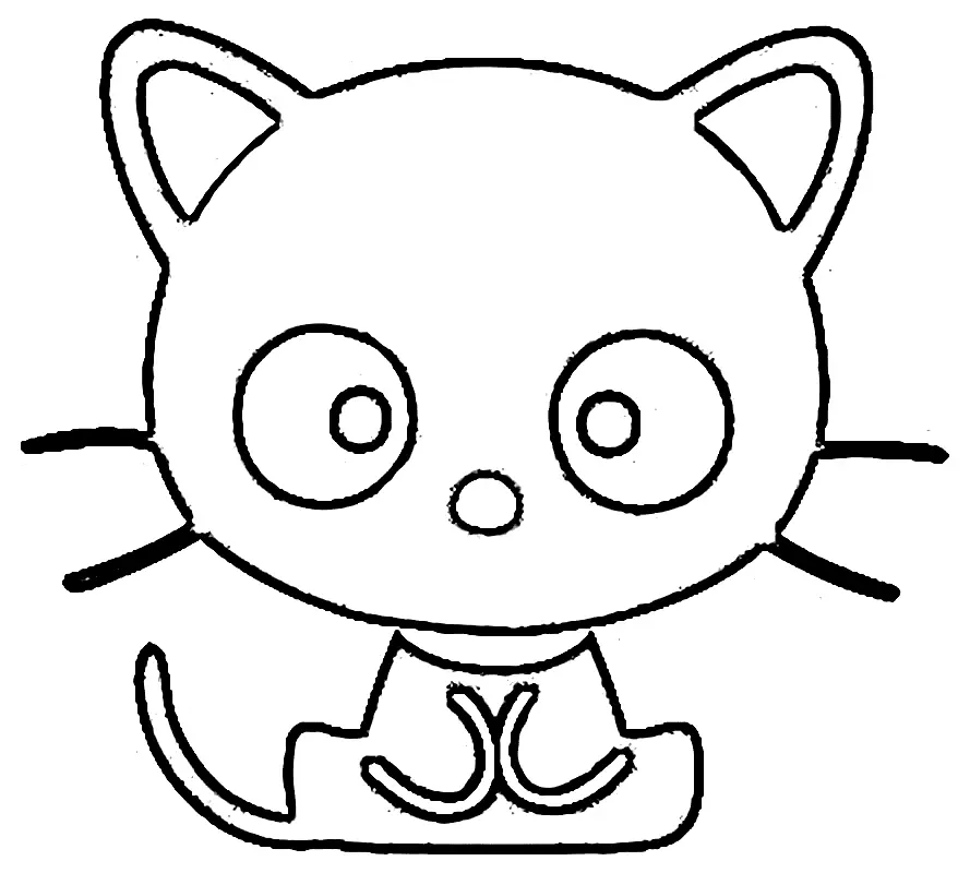 Desenhos de Chococat Para Colorir 11