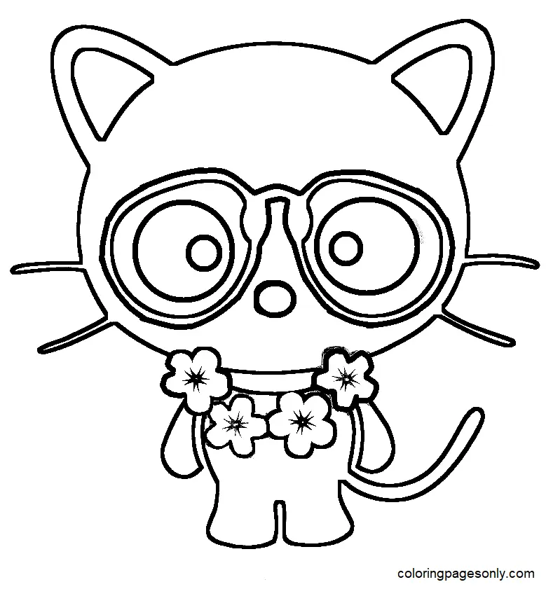 Desenhos de Chococat Para Colorir 16