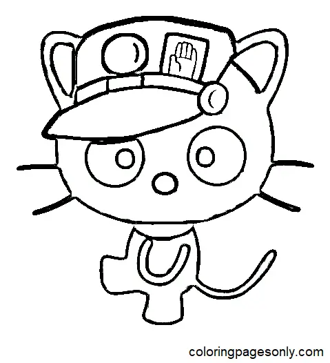 Desenhos de Chococat Para Colorir 20