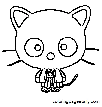 Desenhos de Chococat Para Colorir 22