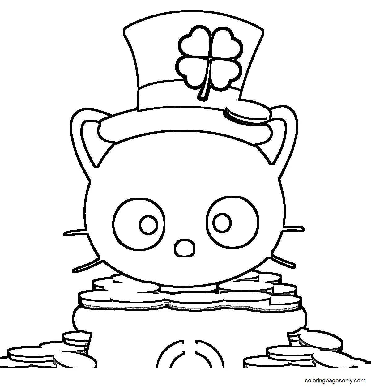 Desenhos de Chococat Para Colorir 23