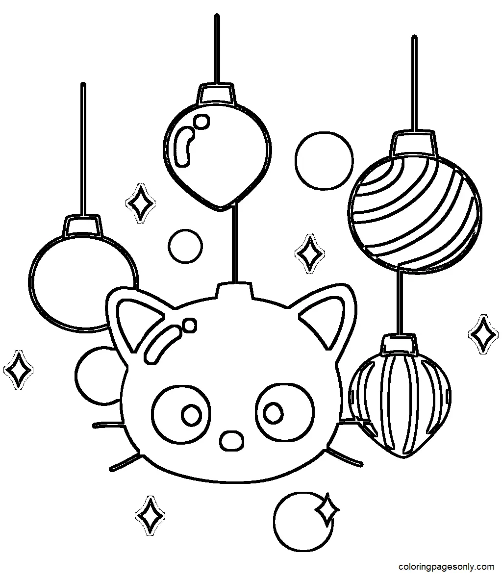 Desenhos de Chococat Para Colorir 25