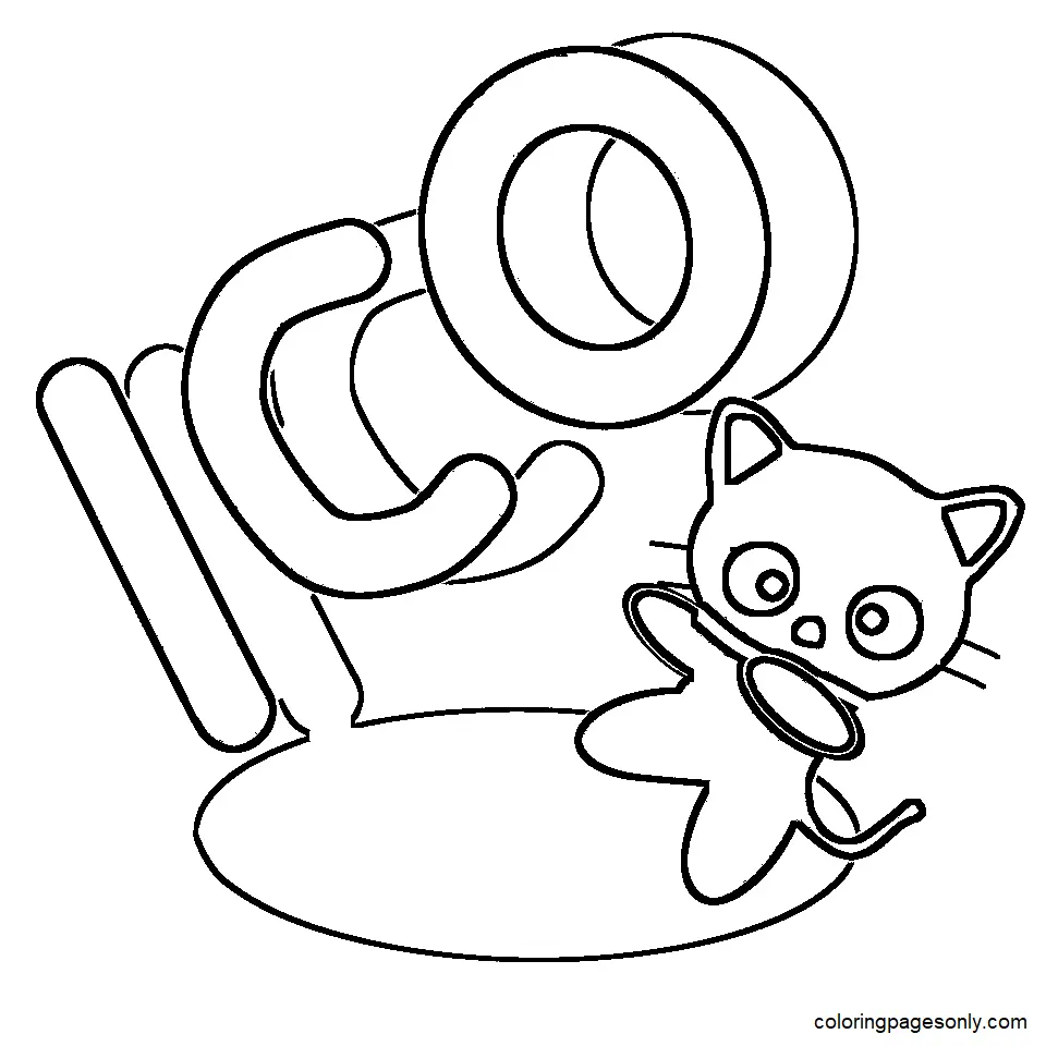 Desenhos de Chococat Para Colorir 31