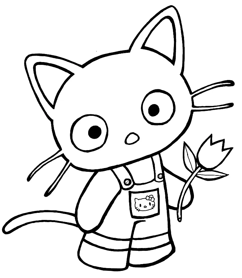 Desenhos de Chococat Para Colorir 35