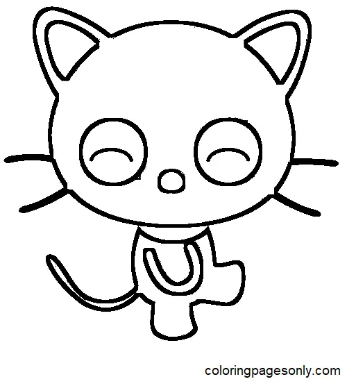 Desenhos de Chococat Para Colorir 38