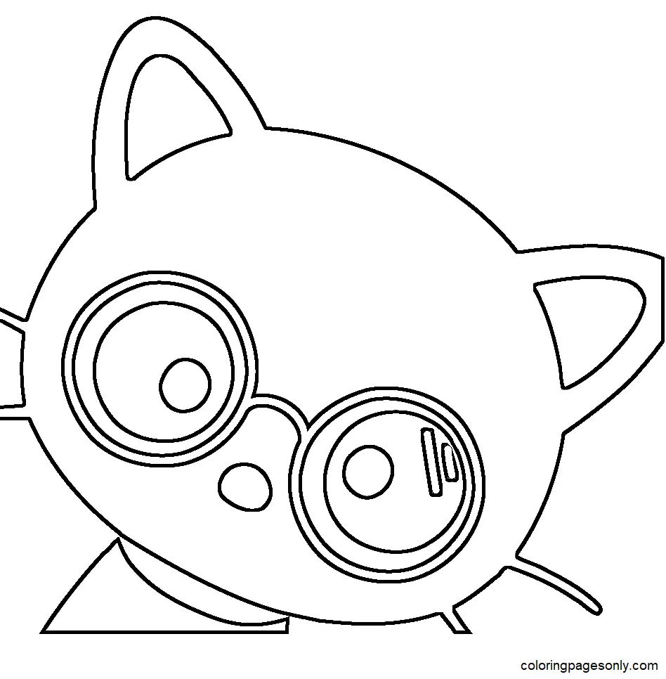 Desenhos de Chococat Para Colorir 40