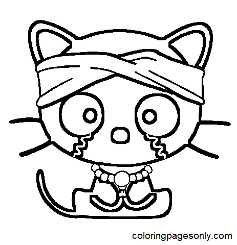 Desenhos de Chococat Para Colorir 42