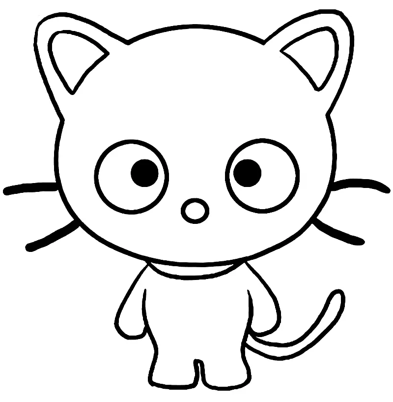 Desenhos de Chococat Para Colorir 6