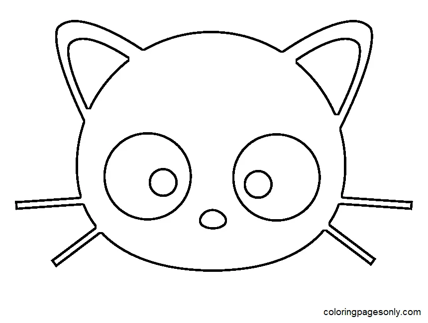 Desenhos de Chococat Para Colorir 7