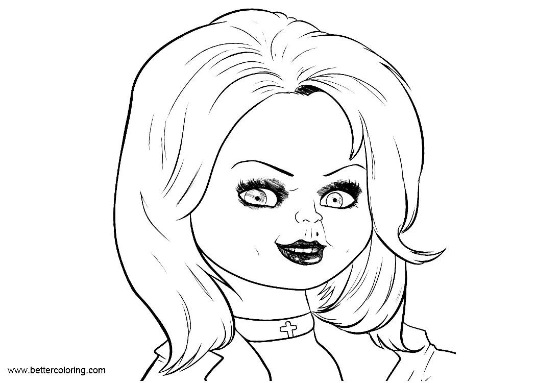 Desenhos de Chucky Para Colorir 4