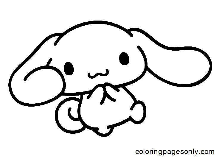 Desenhos de Cinnamoroll Para Colorir 12