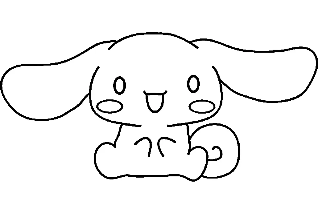 Desenhos de Cinnamoroll Para Colorir 17