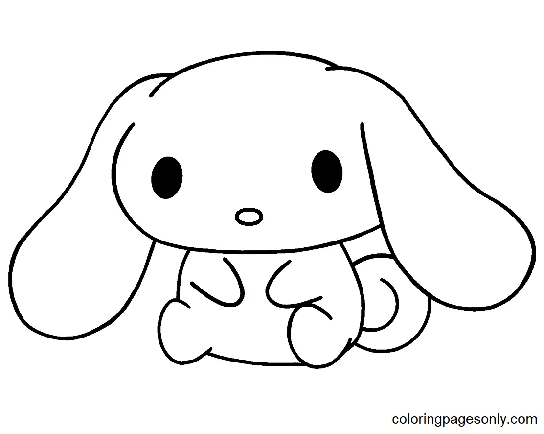 Desenhos de Cinnamoroll Para Colorir 25