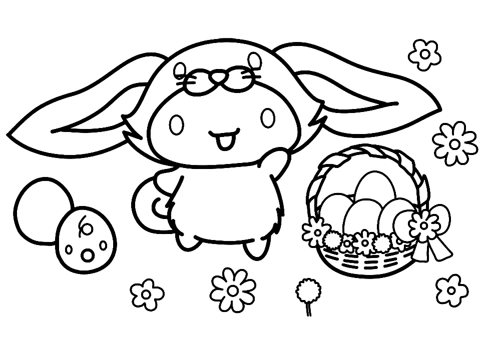 Desenhos de Cinnamoroll Para Colorir 31