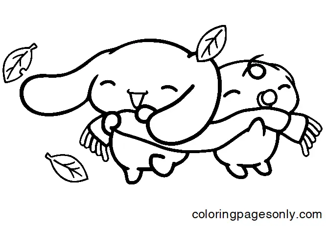 Desenhos de Cinnamoroll Para Colorir 33