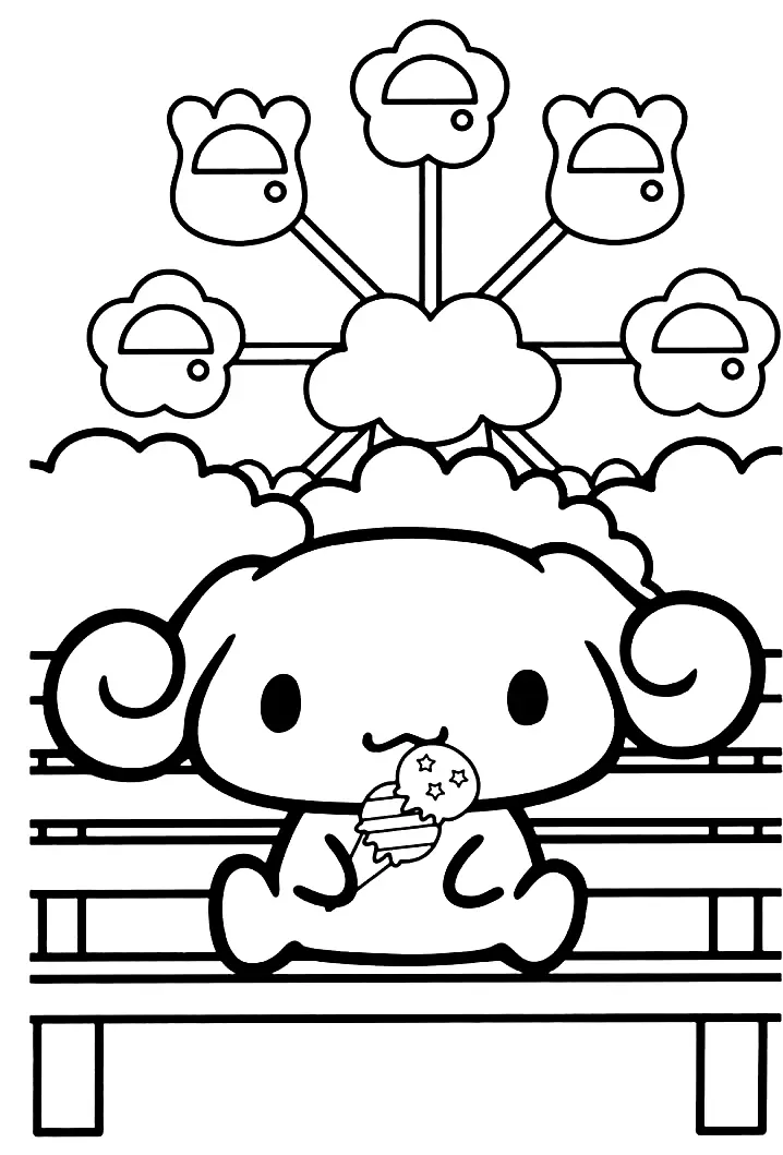 Desenhos de Cinnamoroll Para Colorir 36