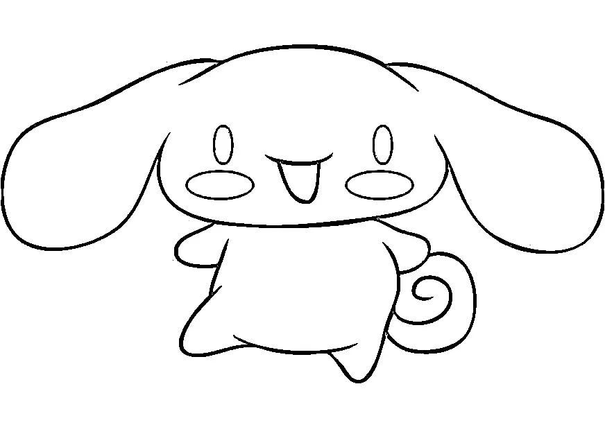 Desenhos de Cinnamoroll Para Colorir 38