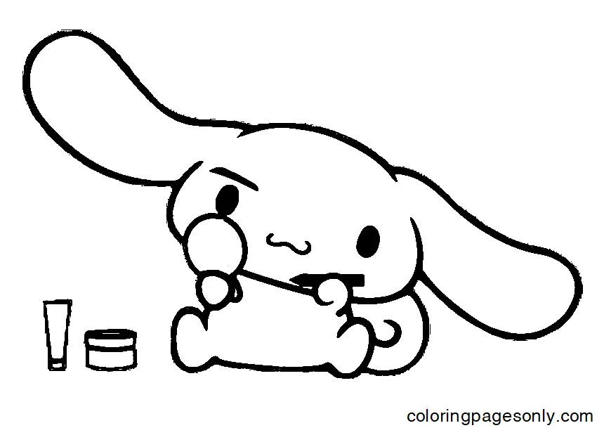 Desenhos de Cinnamoroll Para Colorir 46