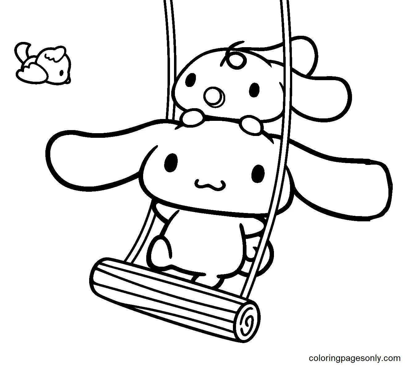 Desenhos de Cinnamoroll Para Colorir 7