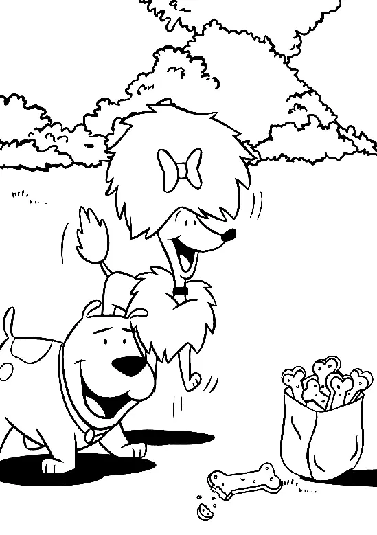 Desenhos de Clifford Para Colorir 32