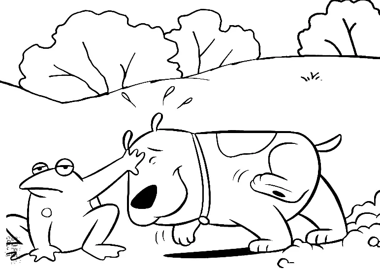 Desenhos de Clifford Para Colorir 42