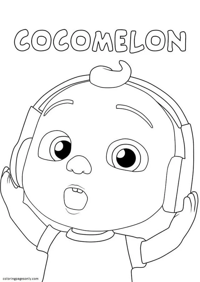 Desenhos de Cocomelon Para Colorir 5