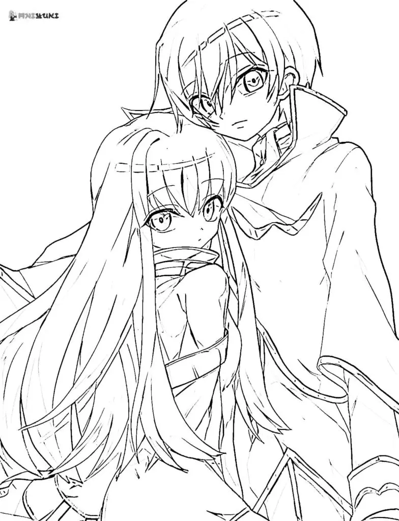 Desenhos de Code Geass Para Colorir 3