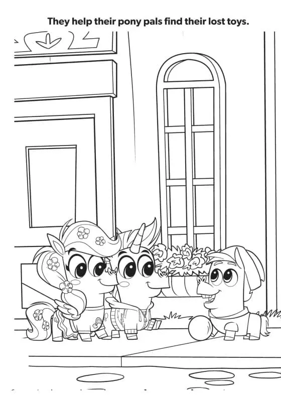 Desenhos de Corn E Peg Para Colorir 29